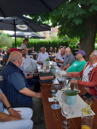 Mindelheimer-Bürgerdialog im Biergarten